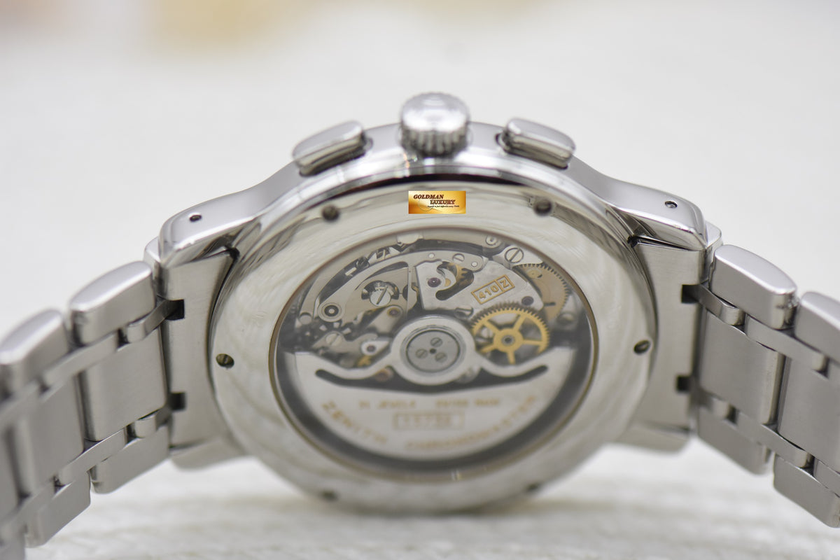 [SOLD] ZENITH EL PRIMERO CHRONOMASTER 39mm MOONPHASE TRIPLE CALENDAR AUTOMATIC 02.0240.410 (MINT)