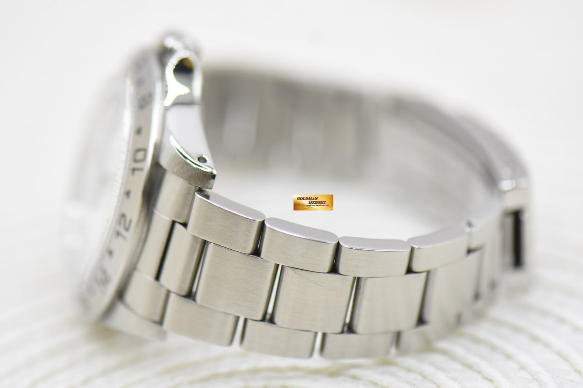 [SOLD] ROLEX OYSTER EXPLORER II 40mm STEEL WHITE TRITIUM DIAL 16570 (MINT)