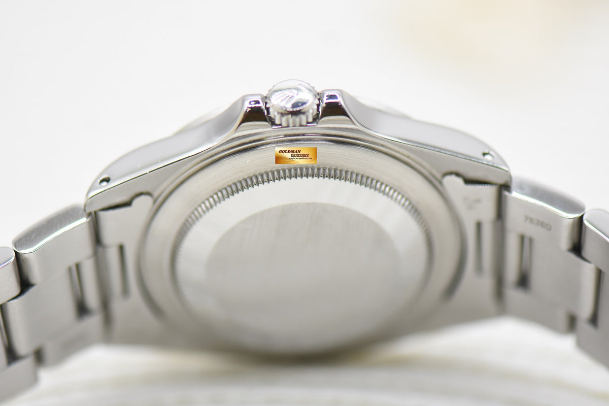 [SOLD] ROLEX OYSTER EXPLORER II 40mm STEEL WHITE TRITIUM DIAL 16570 (MINT)