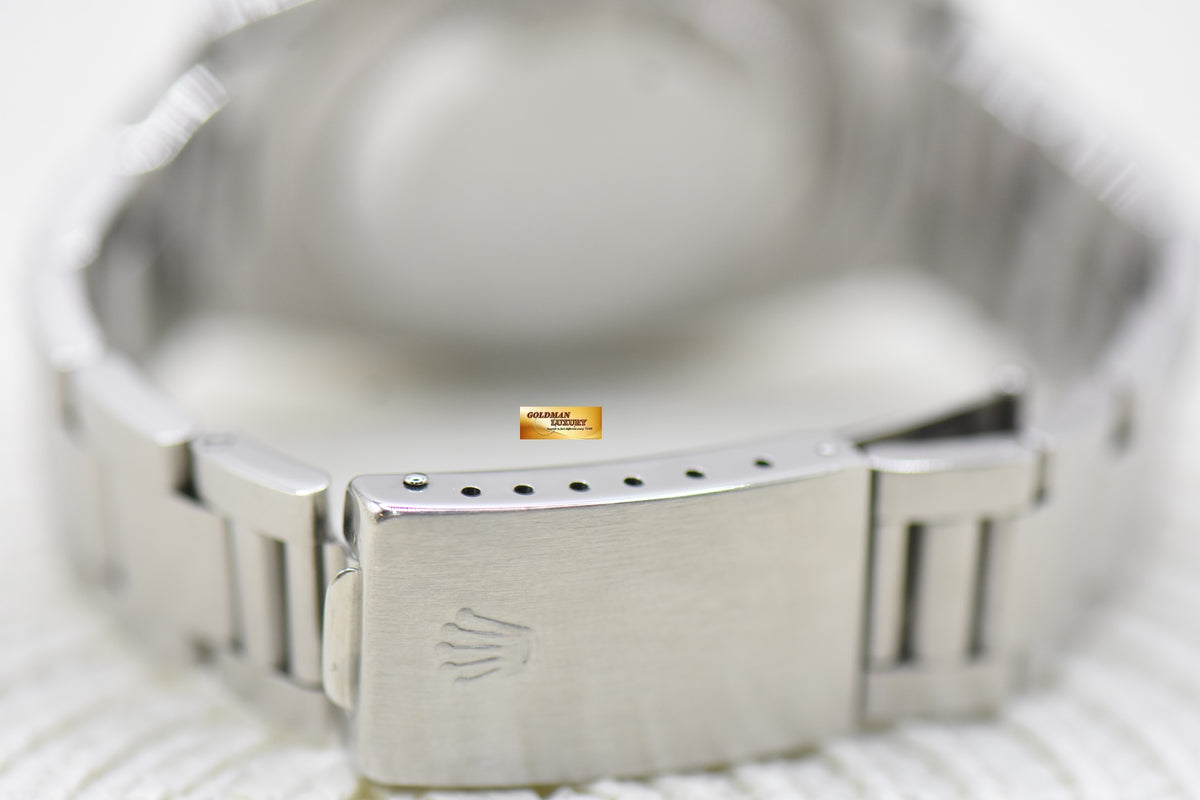 [SOLD] ROLEX OYSTER EXPLORER II 40mm STEEL WHITE TRITIUM DIAL 16570 (MINT)