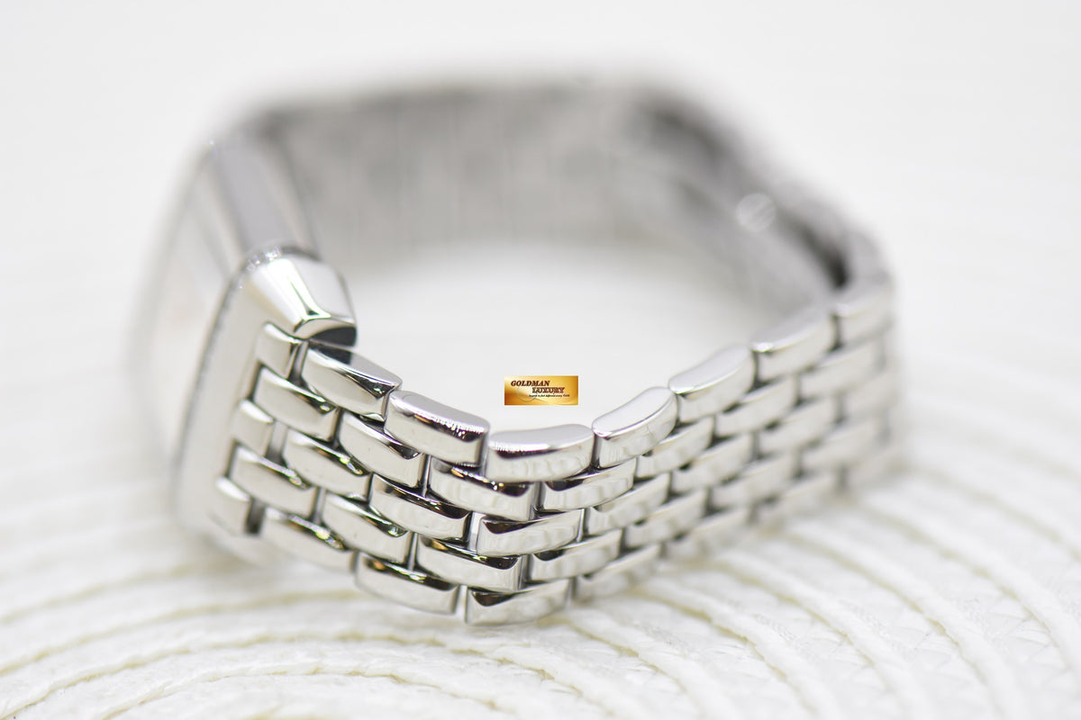 [SOLD] JLC REVERSO DUETTO DIAMONDS LADIES SMALL STEEL IN BRACELET MANUAL Q2668110 (MINT)