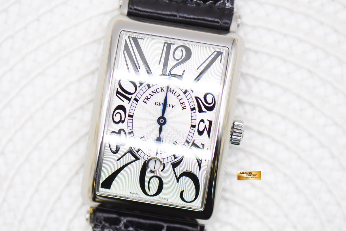 [SOLD] FRANCK MULLER LONG ISLAND MEN’S STEEL AUTOMATIC 1150 SCDT (MINT)