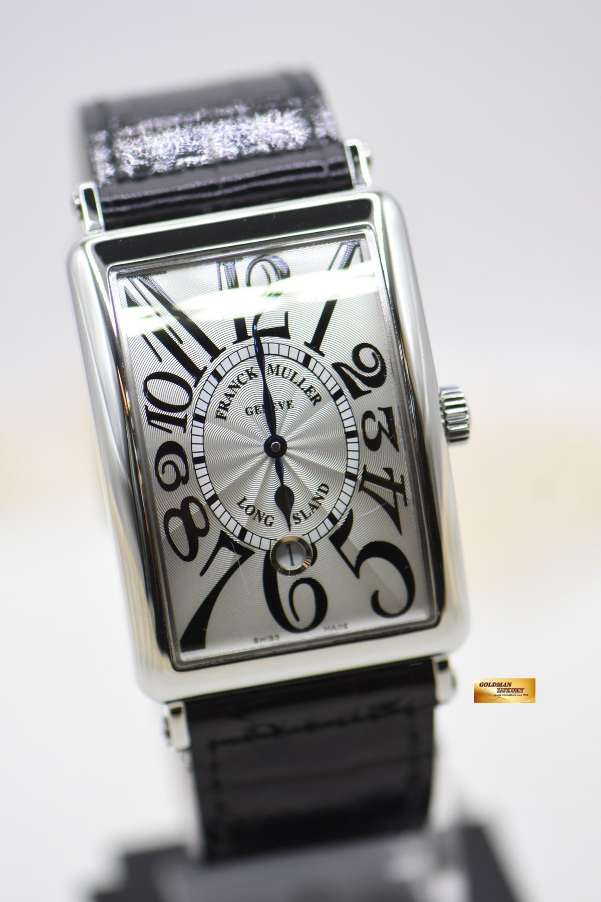 [SOLD] FRANCK MULLER LONG ISLAND MEN’S STEEL AUTOMATIC 1150 SCDT (MINT)