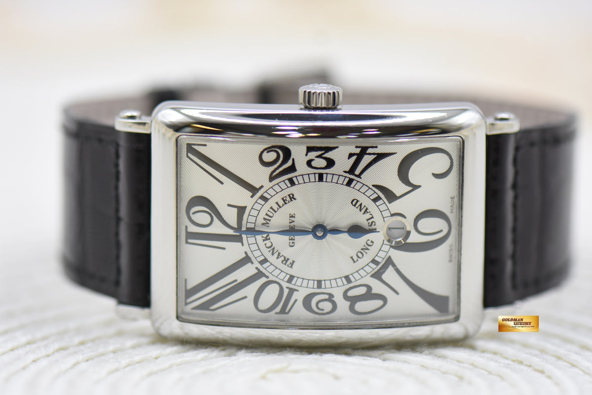 [SOLD] FRANCK MULLER LONG ISLAND MEN’S STEEL AUTOMATIC 1150 SCDT (MINT)
