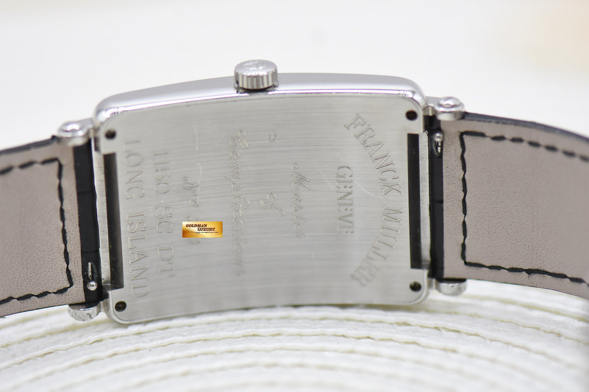 [SOLD] FRANCK MULLER LONG ISLAND MEN’S STEEL AUTOMATIC 1150 SCDT (MINT)