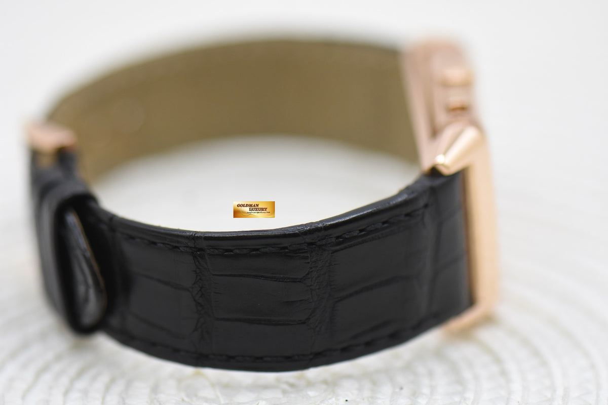 [SOLD] JLC REVERSO GRANDE DUOFACE ULTRA THIN ROSE GOLD IN STRAP MEN’S MANUAL WINDING Q3782520 (MINT)