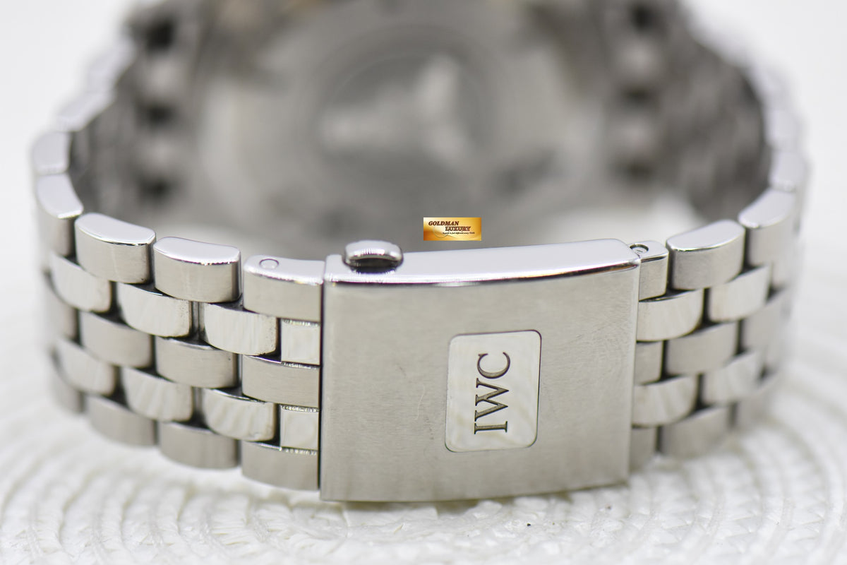 [SOLD] IWC PILOT CHRONOGRAPH 43mm DAY-DATE Le PETIT PRINCE STEEL BRACELET BLUE DIAL AUTOMATIC IW3777-17 (MINT)