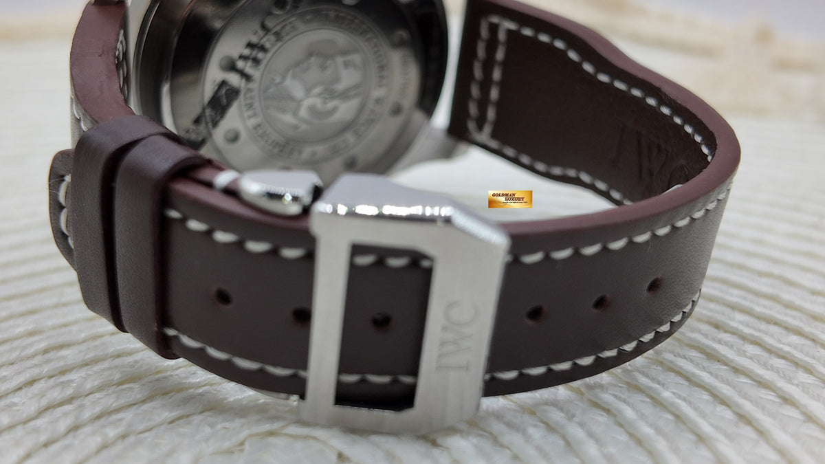 [SOLD] IWC BIG PILOT “ANTOINE De SAINT EXUPERY” 46mm 7-DAYS POWER RESERVE STEEL IN BROWN LEATHER LIMITED EDITION OF 1149PCS IW5004-22 (LNIB)