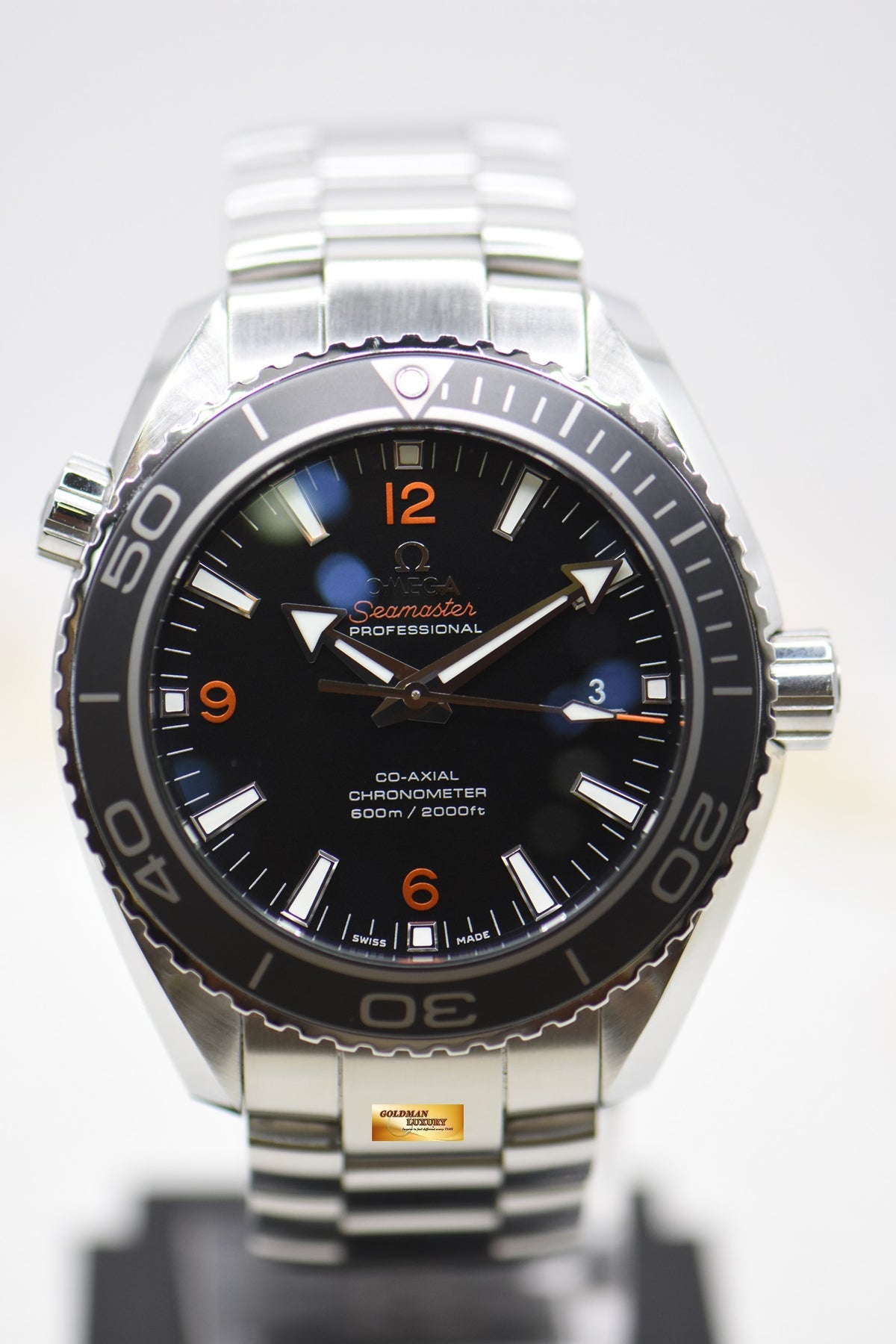 [SOLD] OMEGA SEAMASTER PLANET OCEAN 600m 45.5mm STEEL AUTOMATIC 232.30.46.21.01.003 (MINT)