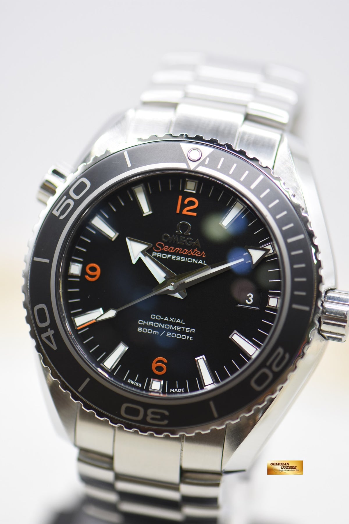 [SOLD] OMEGA SEAMASTER PLANET OCEAN 600m 45.5mm STEEL AUTOMATIC 232.30.46.21.01.003 (MINT)