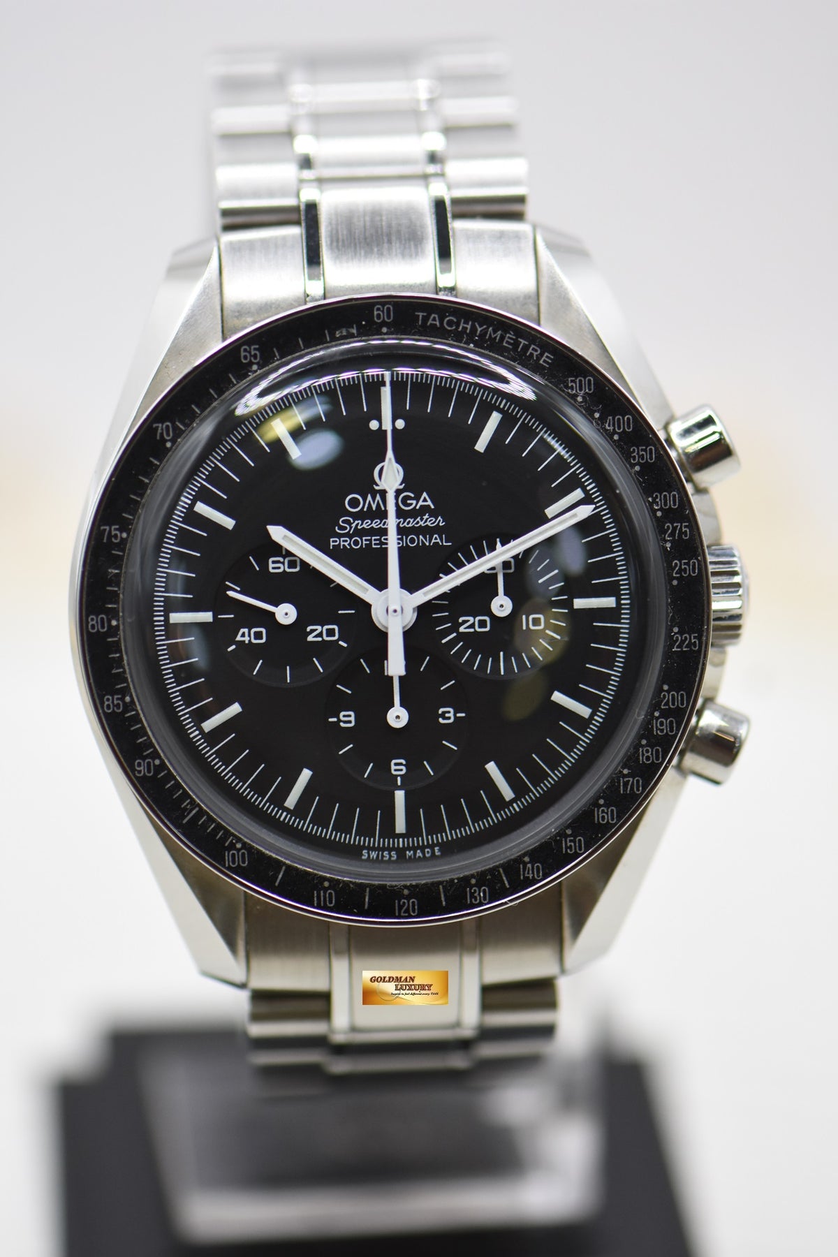 [SOLD] OMEGA SPEEDMASTER PROFESSIONAL MOONWATCH C.1861 HESALITE CRYSTAL MANUAL 311.30.42.30.01.005 (MINT)