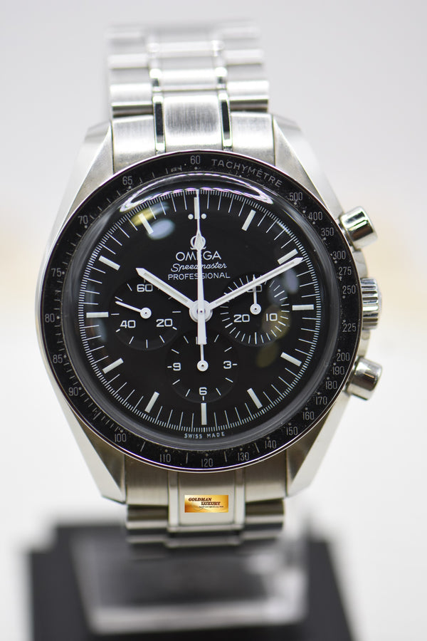 [SOLD] OMEGA SPEEDMASTER PROFESSIONAL MOONWATCH C.1861 HESALITE CRYSTAL MANUAL 311.30.42.30.01.005 (MINT)