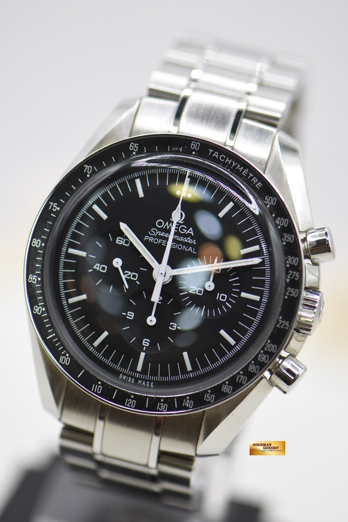 [SOLD] OMEGA SPEEDMASTER PROFESSIONAL MOONWATCH C.1861 HESALITE CRYSTAL MANUAL 311.30.42.30.01.005 (MINT)