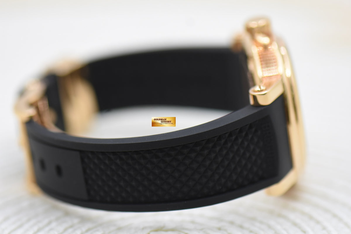 [SOLD] BREGUET MARINE BIG DATE 39mm ROSE GOLD IN LEATHER STRAP AUTOMATIC 5817BR (MINT)