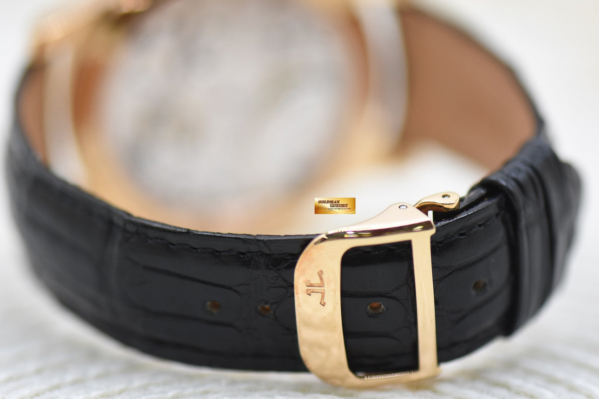 [SOLD] JLC MASTER CONTROL 41.5mm ROSE GOLD IN LEATHER STRAP BIG DATE DAY/NIGHT 8 DAYS MANUAL WINDING Q1602420 (MINT)