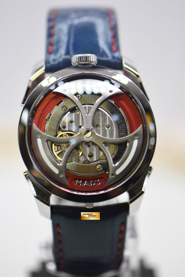 [SOLD] MB&F M.A.D EDITION M.A.D 1 RED STEEL AUTOMATIC (MINT)