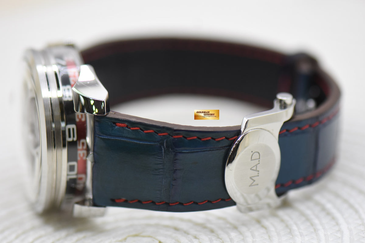 [SOLD] MB&F M.A.D EDITION M.A.D 1 RED STEEL AUTOMATIC (MINT)