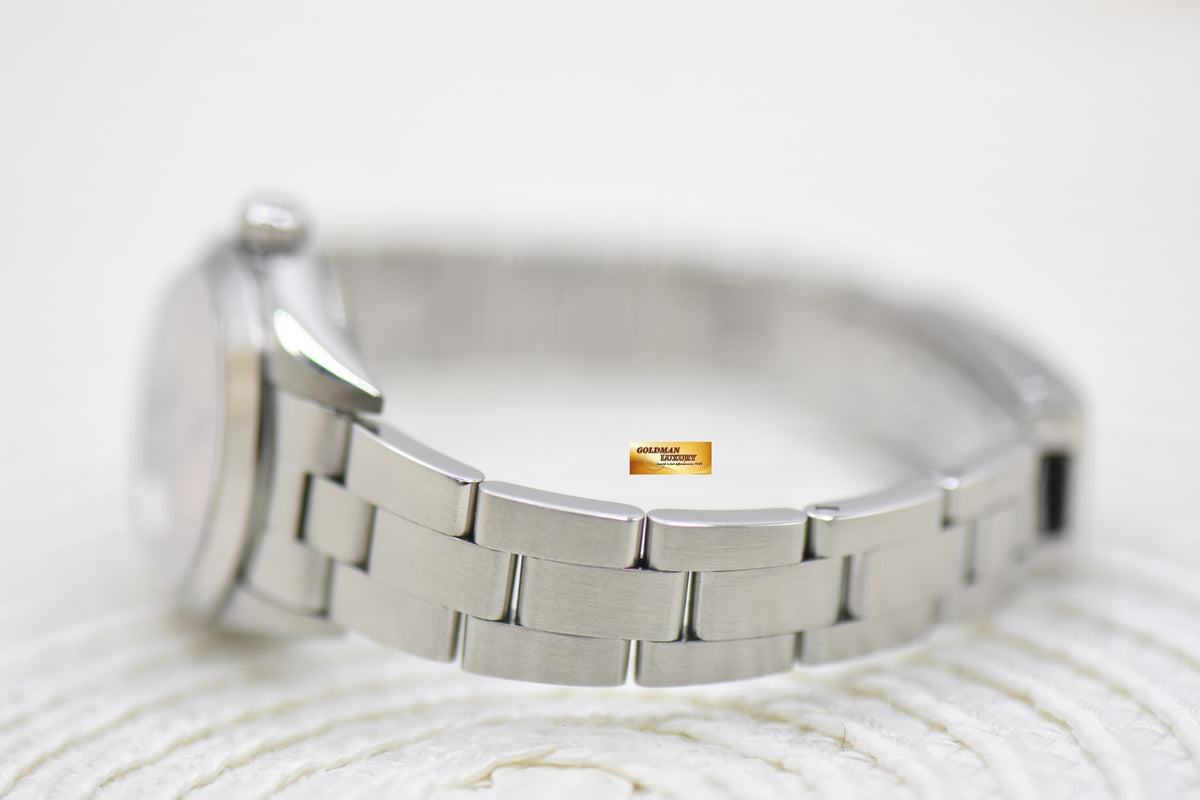 [SOLD] ROLEX OYSTER PERPETUAL 25mm STEEL PINK 76080 (MINT)
