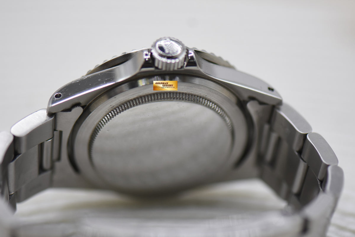 [SOLD] ROLEX OYSTER SUBMARINER NO DATE 40mm STEEL TRITIUM GLOSS AGED “SPIDER” DIAL 5513 (VINTAGE)