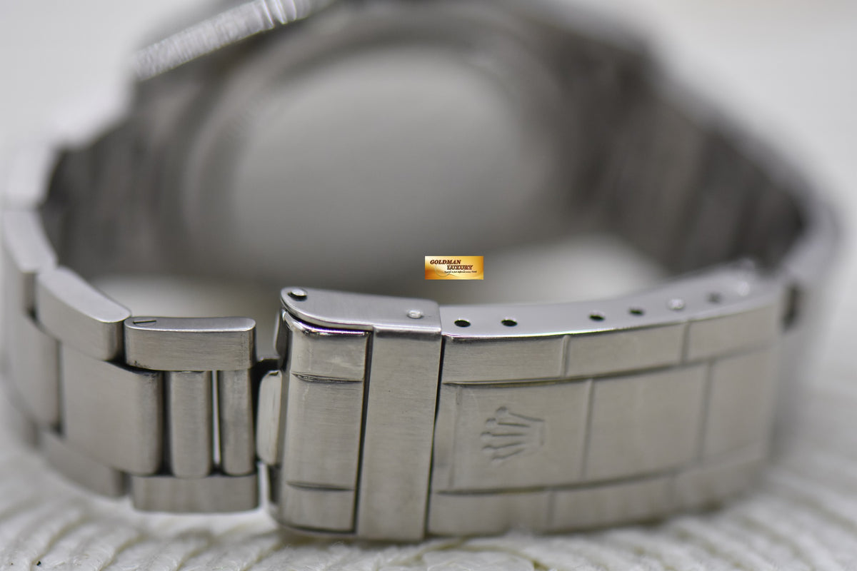 [SOLD] ROLEX OYSTER SUBMARINER NO DATE 40mm STEEL TRITIUM GLOSS AGED “SPIDER” DIAL 5513 (VINTAGE)