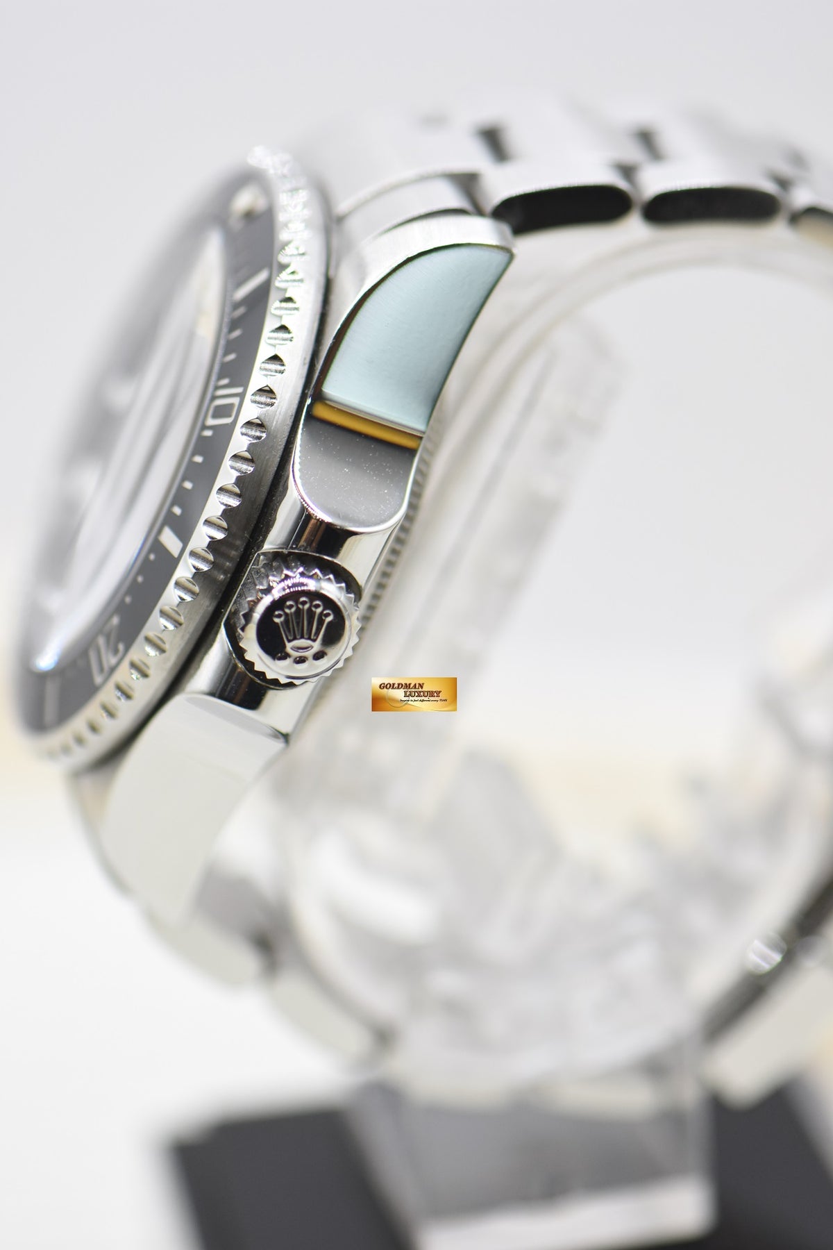 [SOLD] ROLEX OYSTER DEEPSEA 44mm MARK II STEEL IN BRACELET BLACK DIAL 116660 (MINT)