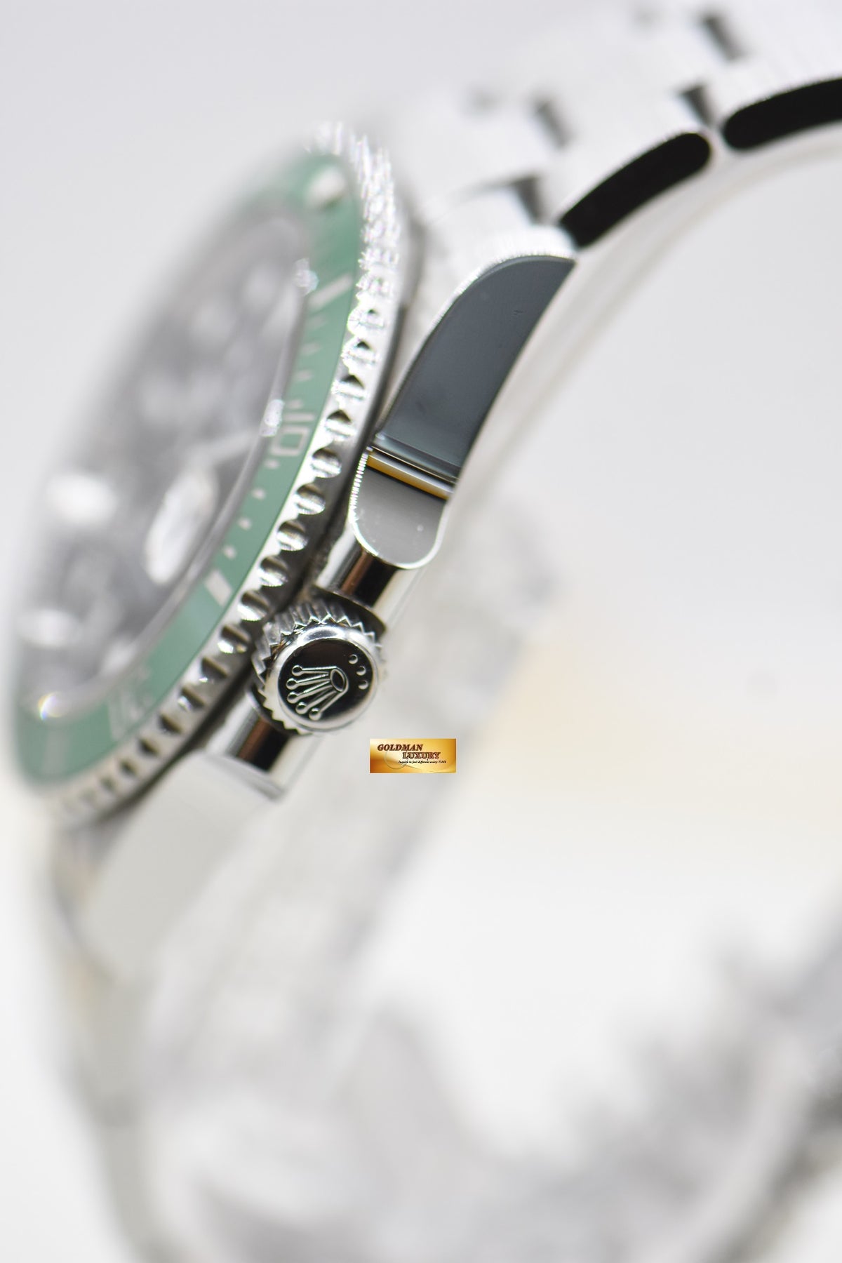 [SOLD] ROLEX OYSTER PERPETUAL SUBMARINER “STARBUCKS” 41mm STEEL IN BRACELET CERAMIC GREEN BEZEL 126610LV (MINT-UNPOLISHED)