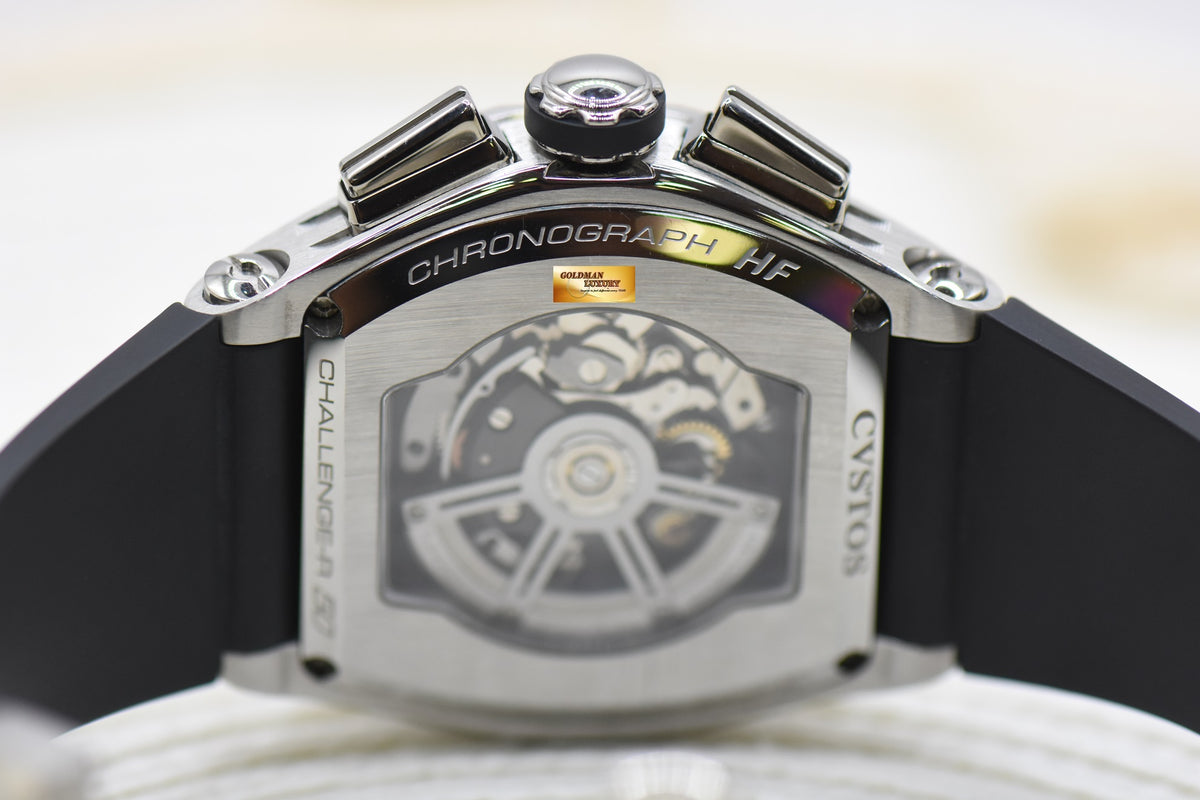 [SOLD] CVSTOS CHALLENGE R50 CHRONOGRAPH HF  STEEL AUTOMATIC (MINT)