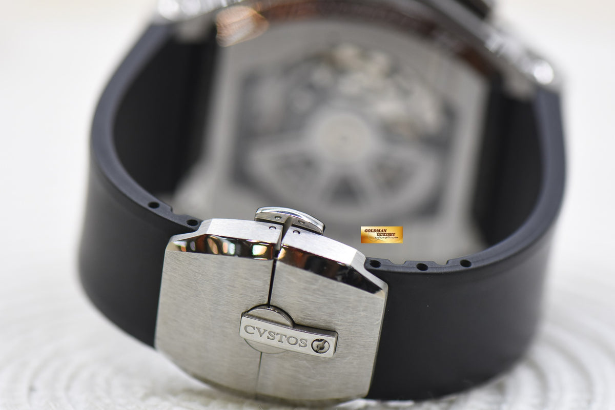 [SOLD] CVSTOS CHALLENGE R50 CHRONOGRAPH HF  STEEL AUTOMATIC (MINT)