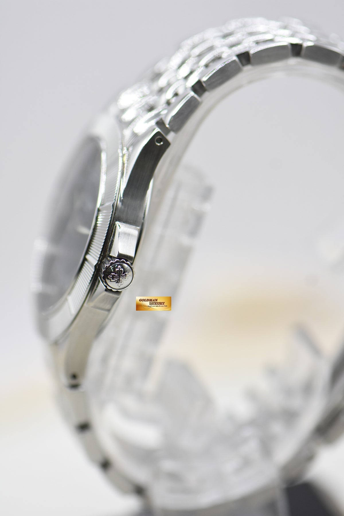 [SOLD] PATEK PHILIPPE NEPTUNE 36mm STEEL IN BEADS BRACELET BLACK DIAL AUTOMATIC 5080/1A (LOOK NEW)