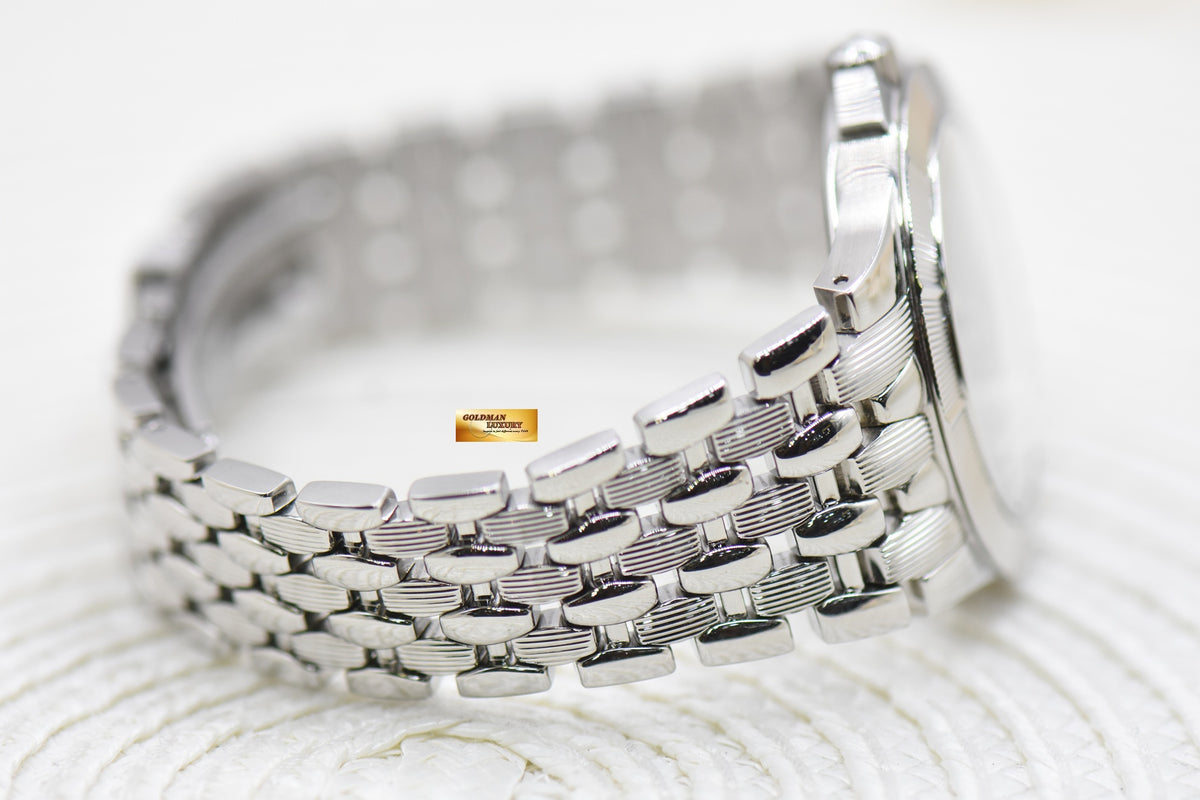 [SOLD] PATEK PHILIPPE NEPTUNE 36mm STEEL IN BEADS BRACELET BLACK DIAL AUTOMATIC 5080/1A (LOOK NEW)