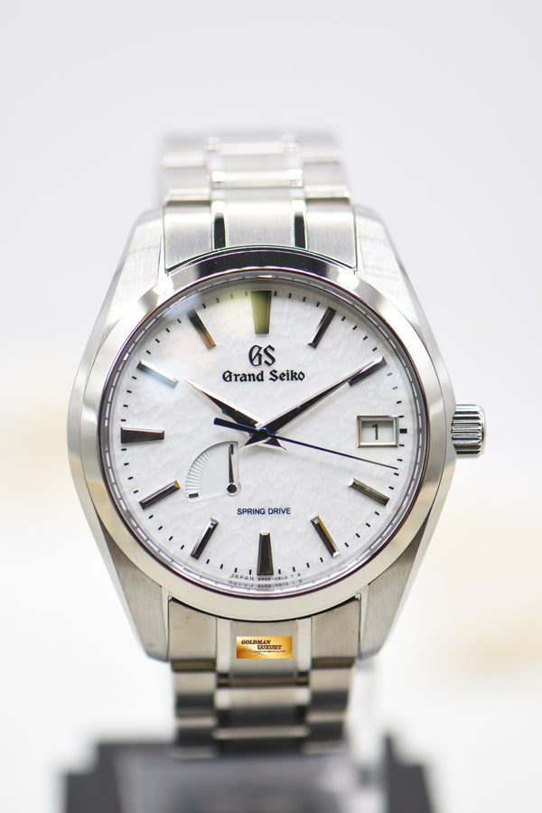 [SOLD] GRAND SEIKO SNOWFLAKE TITANIUM 41mm WHITE SPRING DRIVE SBGA211 (MINT)