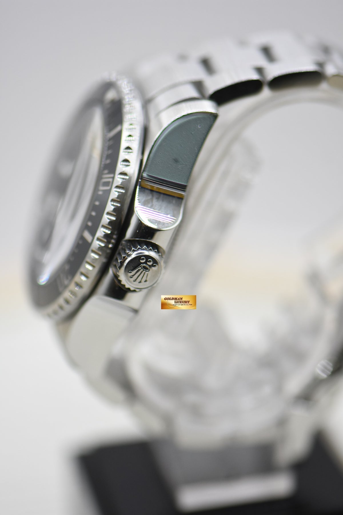 [SOLD] ROLEX OYSTER DEEPSEA 44mm MARK II STEEL IN BRACELET BLACK DIAL 116660 (MINT)