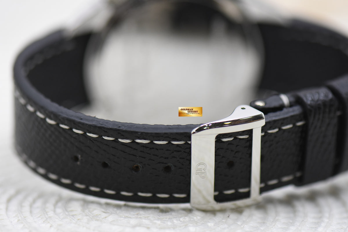 [SOLD] GIRARD PERREGAUX SEA HAWK II 40mm POWER RESERVE STEEL IN LEATHER STRAP WHITE 4992 (MINT)