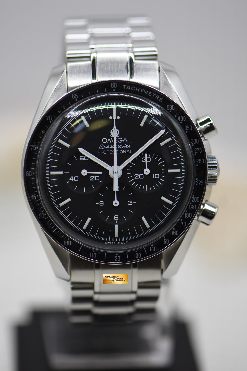 Image 26: OMEGA SPEEDMASTER PROFESSIONAL MOONWATCH C.1861 HESALITE CRYSTAL MANUAL WINDING (MINT)