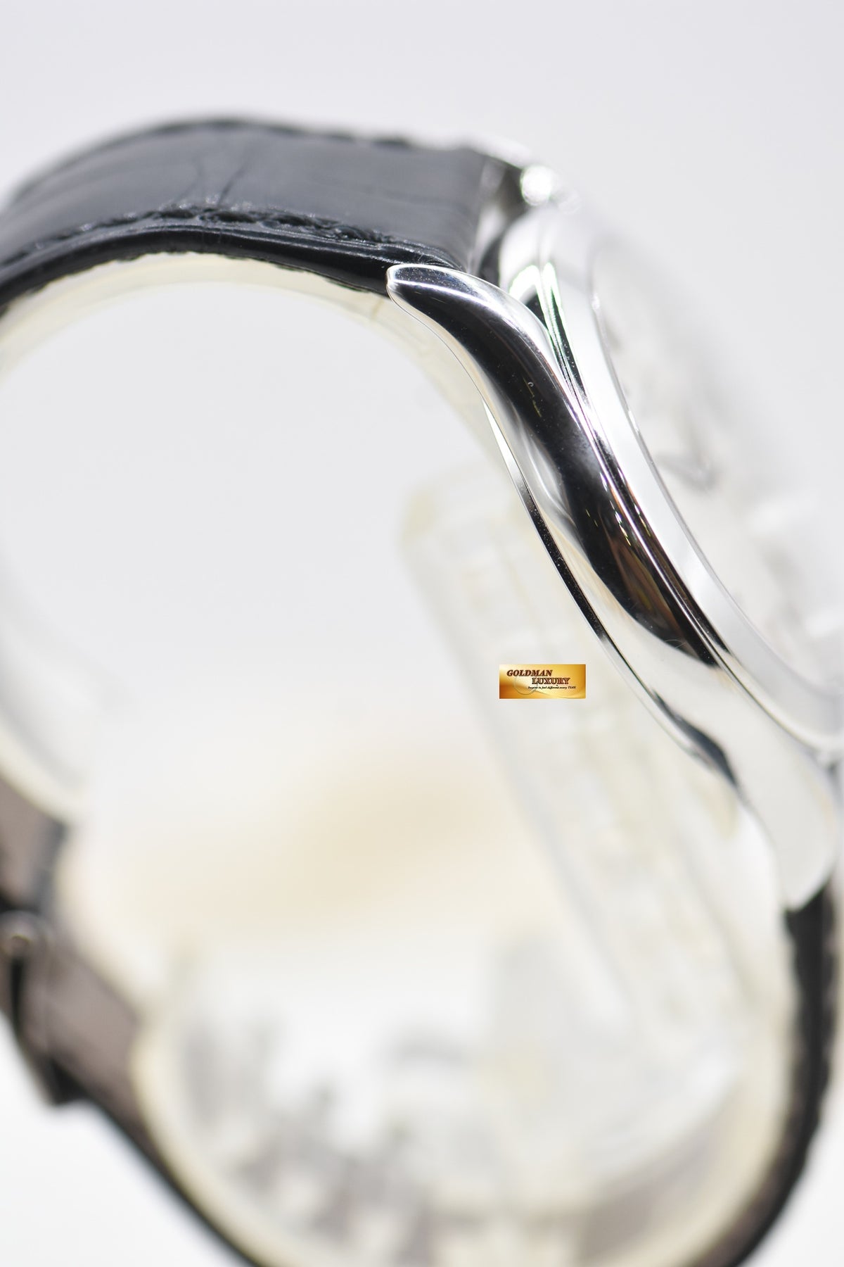 PATEK PHILIPPE CALATRAVA 18K WHITE GOLD 37mm IN LEATHER STRAP AUTOMATIC 5107 (MINT)