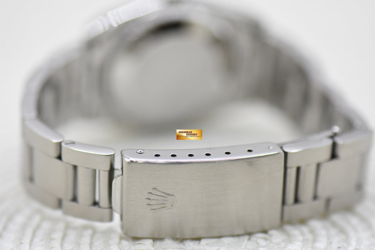 ROLEX OYSTER PERPETUAL 30mm STEEL IN OYSTER BRACELET BRONZE PINK DIAL 67480 (MINT)