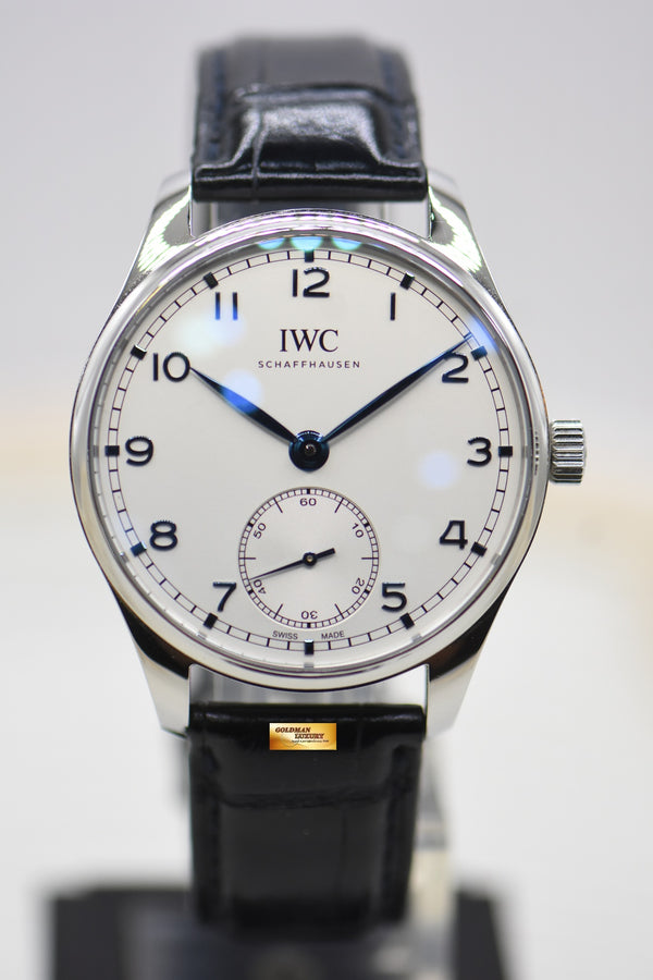 IWC PORTUGUESE SMALL SECONDS 40mm STEEL AUTOMATIC IW358304 (MINT)