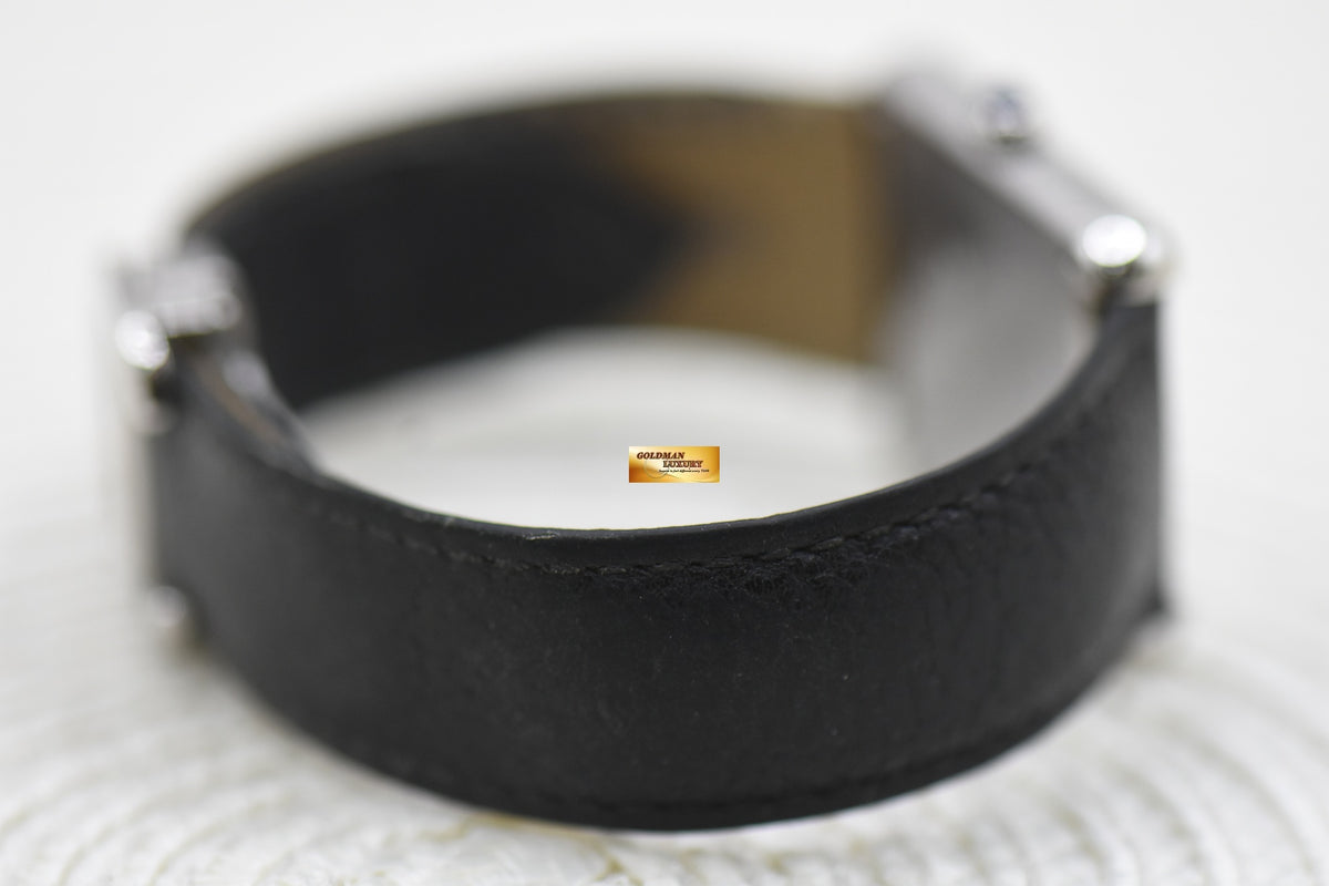 CARTIER TANK SOLO STEEL IN LEATHER QUARTZ WSTA0028 (MINT)