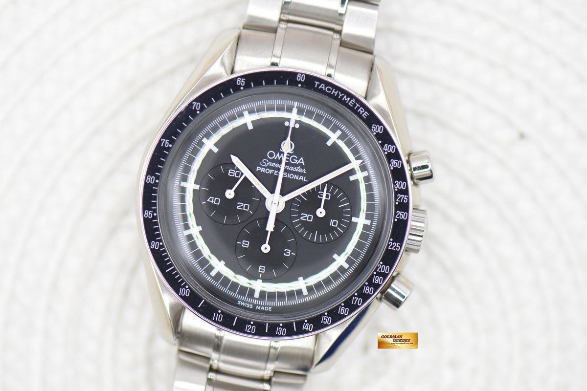 OMEGA SPEEDMASTER PROFESSIONAL MOONWATCH C.1861 HESALITE CRYSTAL MANUAL WINDING (MINT)