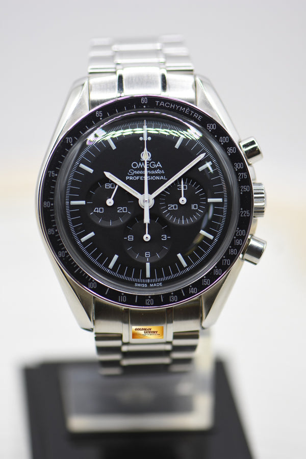 OMEGA SPEEDMASTER PROFESSIONAL MOONWATCH C.1861 HESALITE CRYSTAL MANUAL WINDING (MINT)