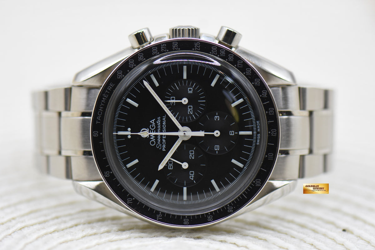 OMEGA SPEEDMASTER PROFESSIONAL MOONWATCH C.1861 HESALITE CRYSTAL MANUAL WINDING (MINT)