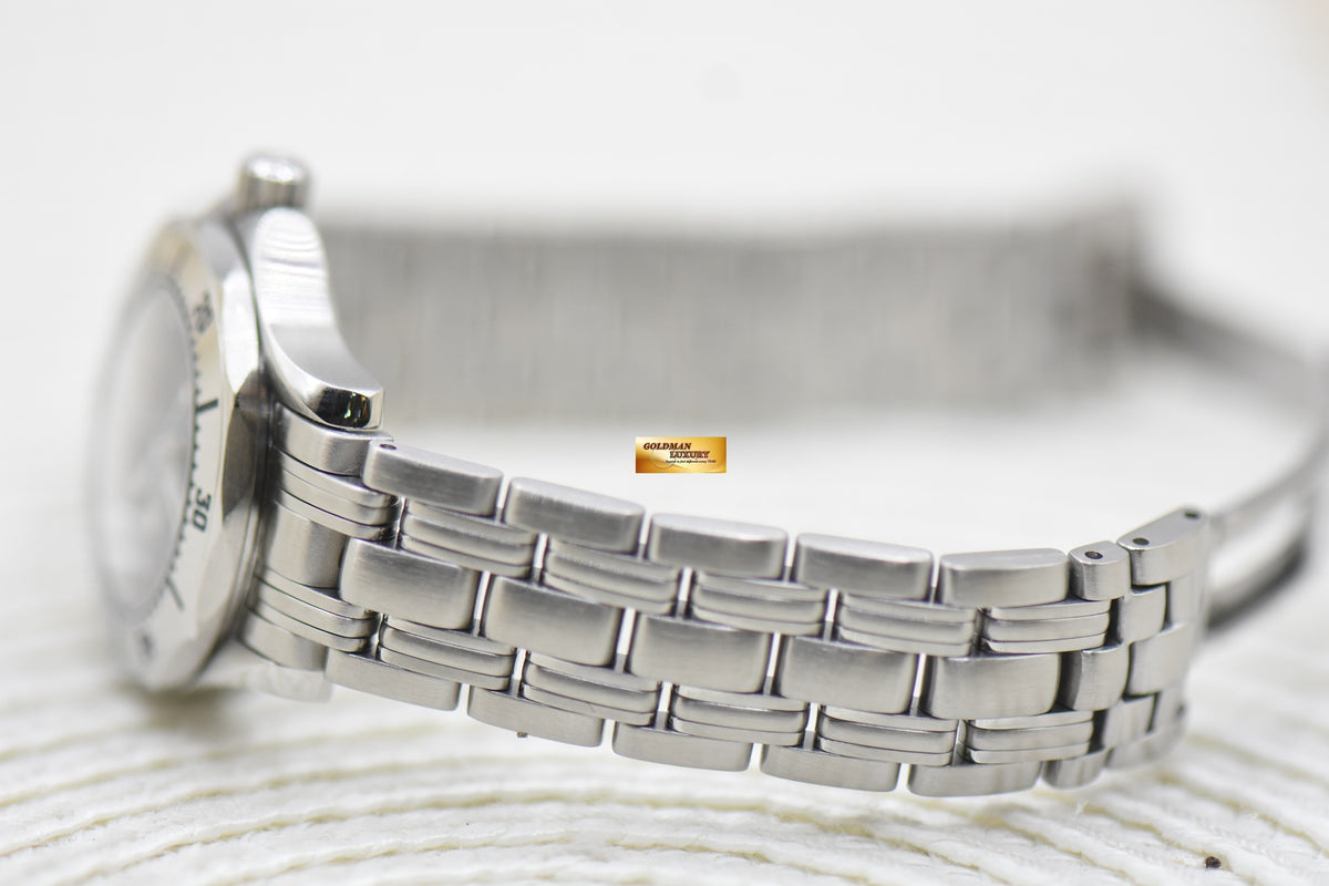 OMEGA SEAMASTER 300m LADIES 28mm STEEL QUARTZ (MINT)