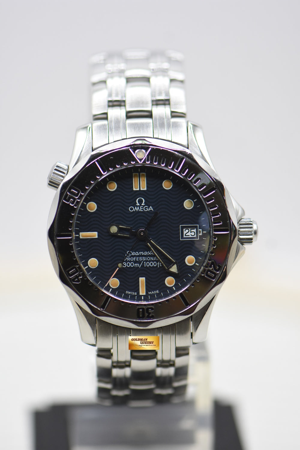 OMEGA SEAMASTER 300m MIDSIZE 36mm STEEL QUARTZ (MINT)