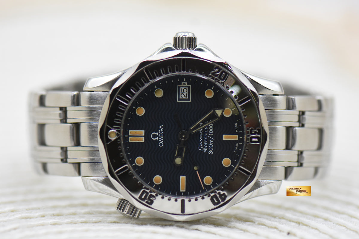 OMEGA SEAMASTER 300m MIDSIZE 36mm STEEL QUARTZ (MINT)