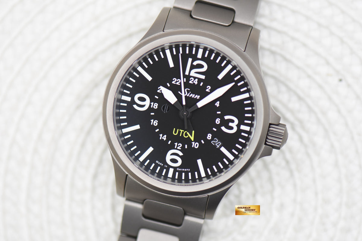 SINN UTC PILOT TEGIMENT STEEL 43mm AUTOMATIC 856.010 (LNIB)