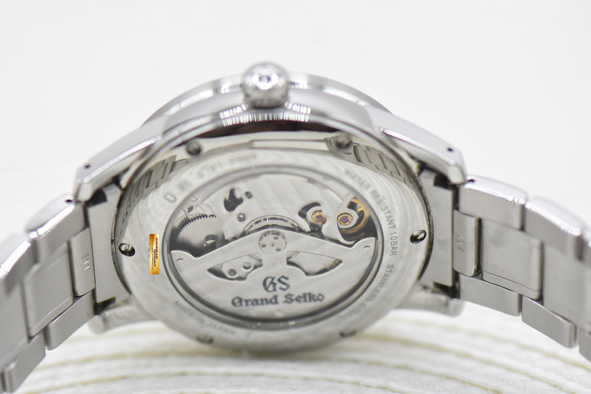 GRAND SEIKO ELEGANCE SPRING DRIVE GMT POWER RESERVE 40mm STEEL SBGE 269 (MINT)