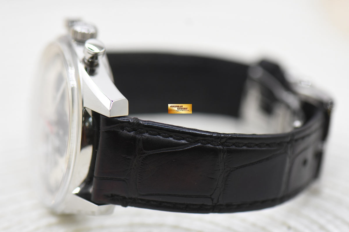 ZENITH El PRIMERO CHRONOMASTER 42mm STEEL MEN’S  IN LEATHER STRAP AUTOMATIC 03.2040.4061 (MINT)