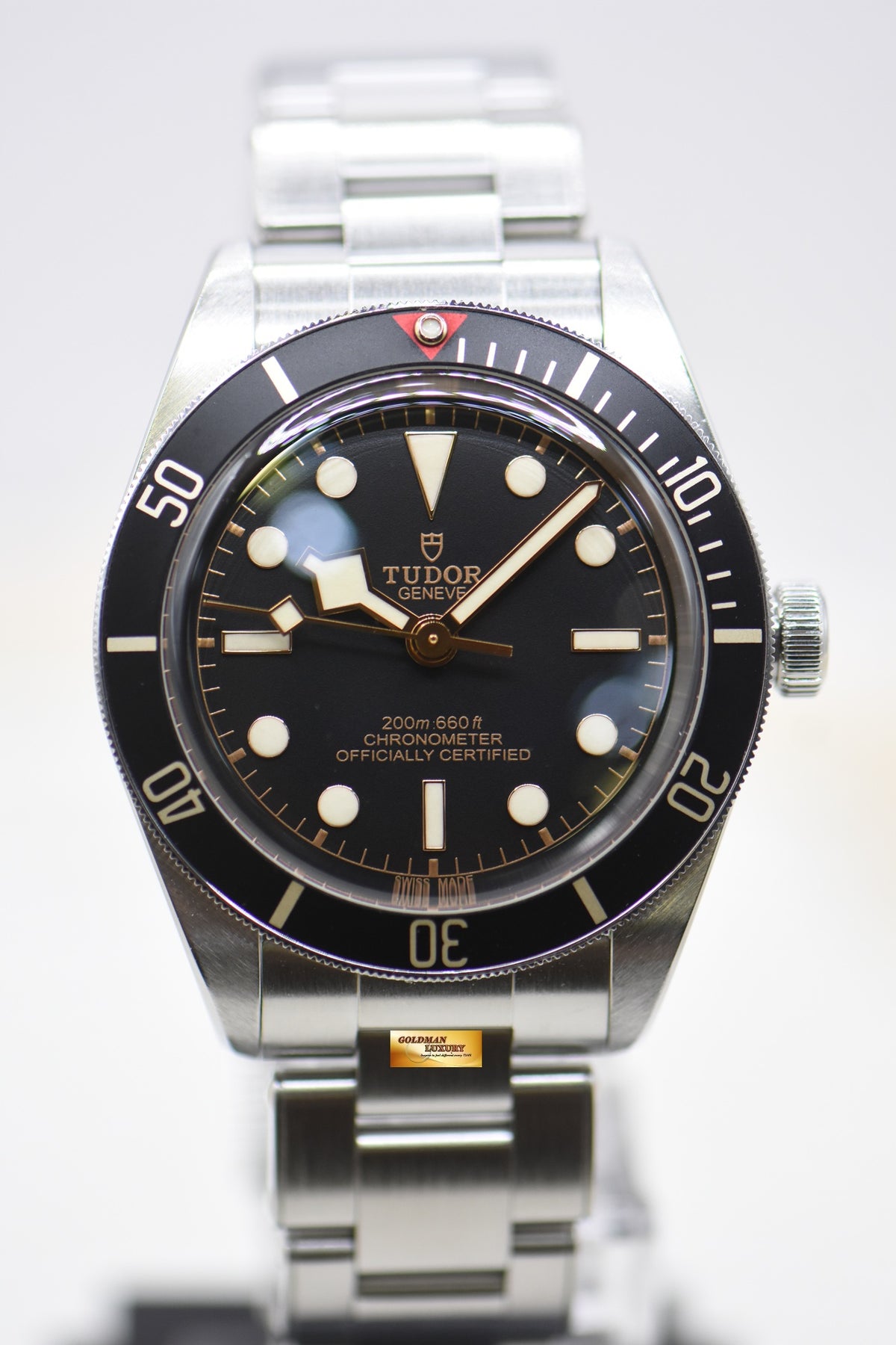 TUDOR BLACK BAY 58 BLACK DIAL STEEL IN BRACELET AUTOMATIC 79030N (MINT)