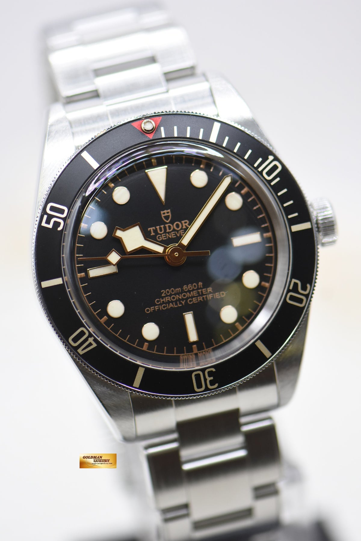 TUDOR BLACK BAY 58 BLACK DIAL STEEL IN BRACELET AUTOMATIC 79030N (MINT)