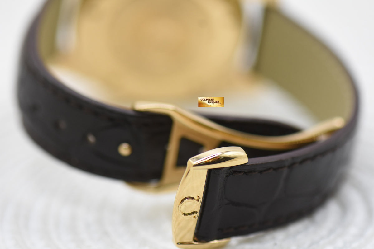 [SOLD] OMEGA DE VILLE POWER RESERVE 39mm YELLOW GOLD AUTOMATIC 4632.30.31 (MINT)